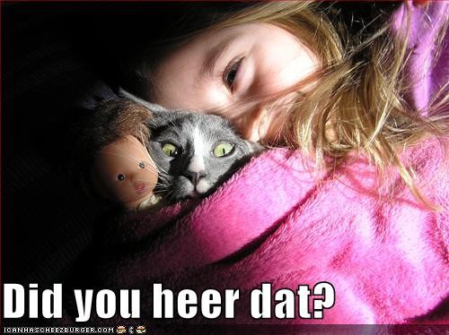 did you heer dat